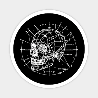 skull constellation Magnet